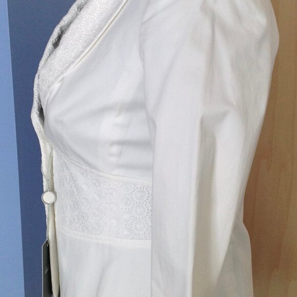 Kulson White Blazer - Size 2 - Picture 7 of 11